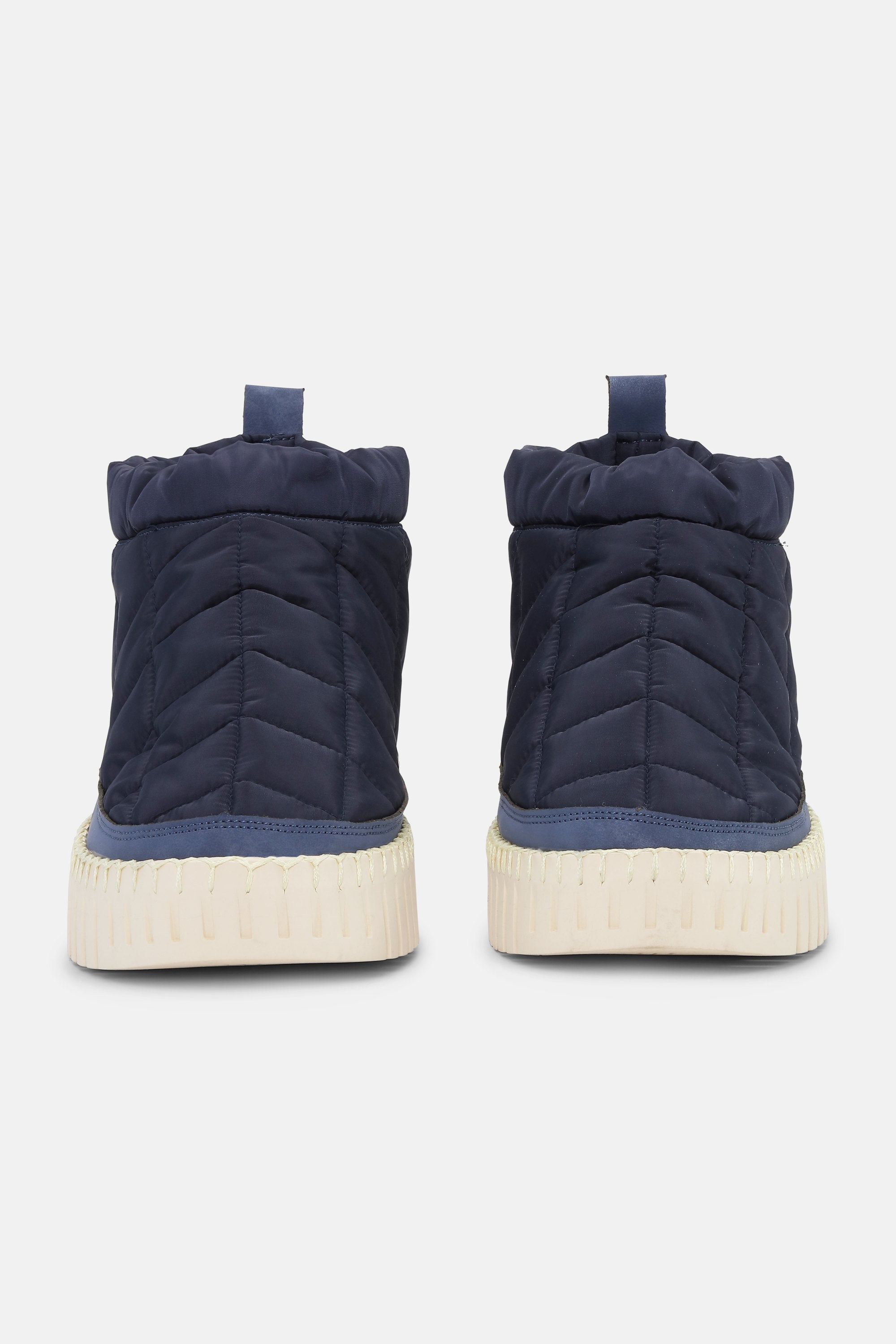 Tulip Low Padded Boot - Dark Indigo Pearled Ivory